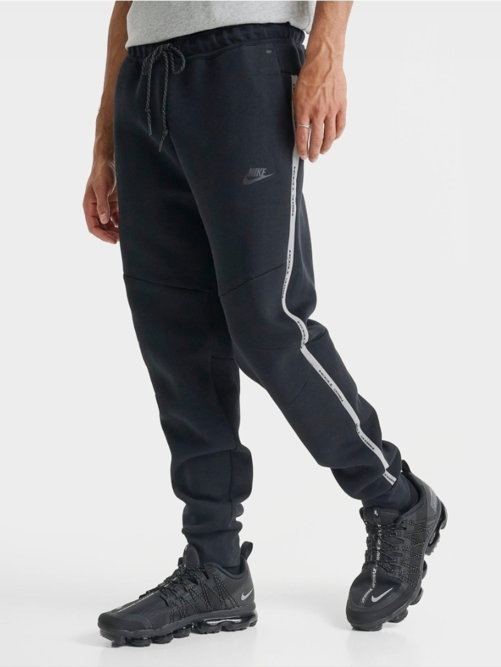 Nike Tech Fleece Joggers with Reflective Accents Black IM6540-010 Mens Size 3XL